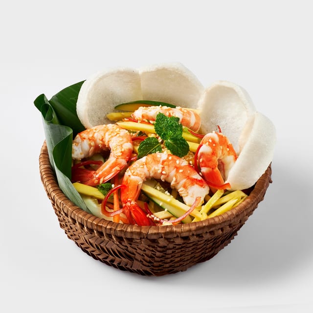 Gỏi Xoài Tôm - Mango Salad with Shrimp.
