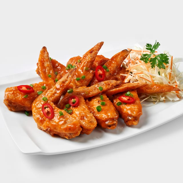Cánh Gà Sốt Me - Chicken Wings with Tamarind Sauce.
