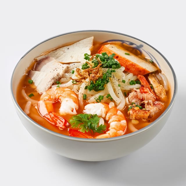 Bánh Canh Cua Tô – Vietnamese Crab Udon Soup (Bowl).